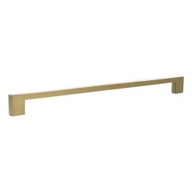 Click Here To Enlarge This Photo Of MHCN17320SB - Millhouse Brass Empire Slim Cabinet Pull Handle 320mm - Satin Brass
