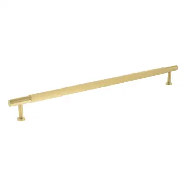 Click Here To Enlarge This Photo Of MHCL17320SB - Millhouse Brass Battersea Linear T-Bar Cabinet Pull Handle 320mm - Satin Brass
