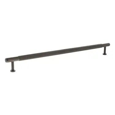 Click Here To Enlarge This Photo Of MHCK17320UDB - Millhouse Brass Eiffel Knurled T-Bar Cabinet Pull Handle 320mm - Urban Dark Bronze