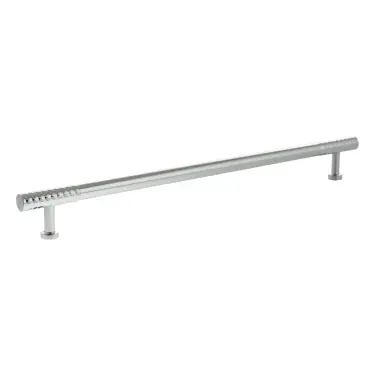 Click Here To Enlarge This Photo Of MHCD17320PC - Millhouse Brass Chrysler Diamond T-Bar Cabinet Pull Handle 320mm - Polished Chrome