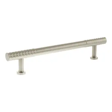 Click Here To Enlarge This Photo Of MHCD17160SN - Millhouse Brass Chrysler Diamond T-Bar Cabinet Pull Handle 160mm - Satin Nickel
