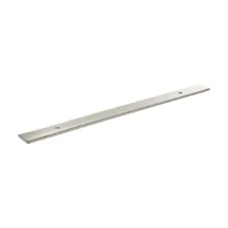 MHCBW160SN - Millhouse Brass (Wide) Cabinet Handle Backplate 160mm - Satin Nickel
