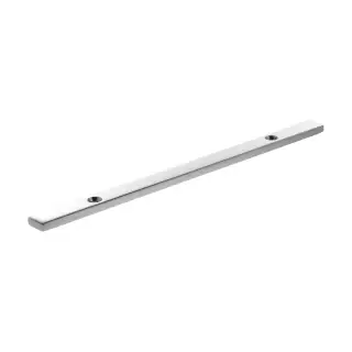 MHCBN128PC - Millhouse Brass (Narrow) Cabinet Handle Backplate 128mm - Polished Chrome