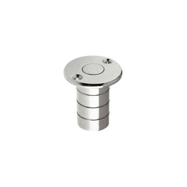 Click Here To Enlarge This Photo Of FB14ACP - Zoo Hardware Fulton & Bray Dust Socket for Flush Bolts (Wood) 20mm dia. x 38mm Polished Chrome
