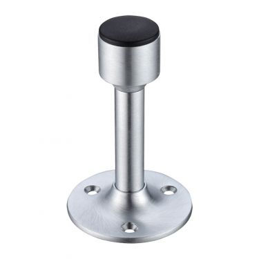 Click Here To Enlarge This Photo Of FB16SC - Zoo Hardware Fulton & Bray Wall Mounted Door Stop (87mm Projection) Satin Chrome