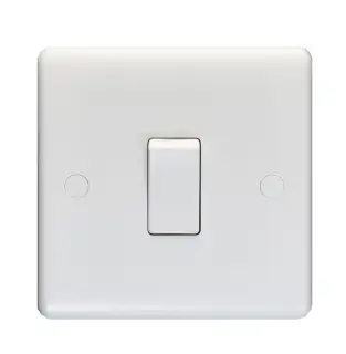 PL3130 - Eurolite Enhance White Plastic 10Amp Intermediate Switch