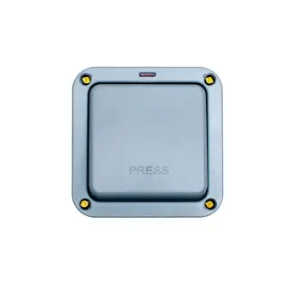 WP3002P - Eurolite 20Amp 1 Gang 2 Way Retractive Switch with Neon IP66