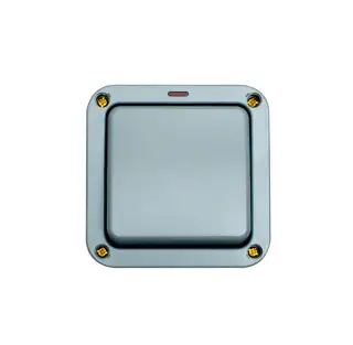 WP3012 - Eurolite 20Amp 1 Gang 2 Way Switch with Neon IP66
