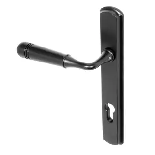 BLU Performance Opera Multipoint Door Lock Handle, Dual Sprung, 316 Grade Stainless Steel, Matt Black Lacquer Finish (TBH092-MBL)