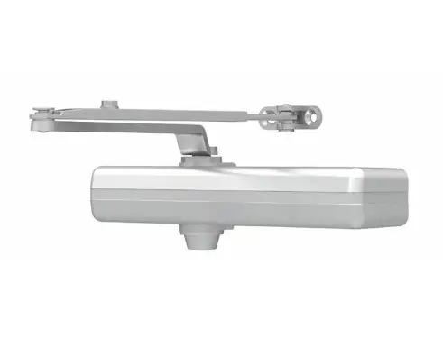 Click Here To Enlarge This Photo Of LCN 1461.US28 Standard Duty EN.2-5 Overhead Door Closer with Backcheck & Plastic Cover - Silver