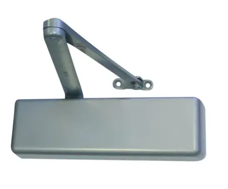 Click Here To Enlarge This Photo Of LCN 4040XP.US28 Heavy Duty EN.1-5 Universal Overhead Door Closer with Backcheck & Plastic Cover - Silver