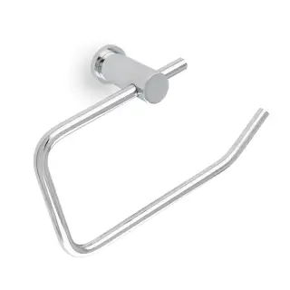AW454PC - Alexander & Wilks Brunel Plain Toilet Roll Holder - Polished Chrome