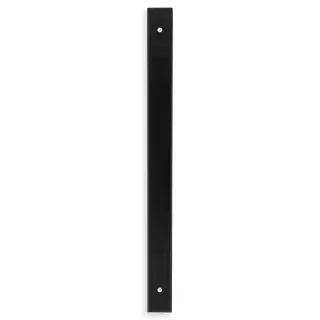 AWBP224BL - Alexander & Wilks Rectangular Cabinet Pull Backplate 264mm x 22mm (224mm c/c) - Matt Black