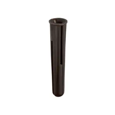 Click Here To Enlarge This Photo Of Unifix 7mm Brown Plastic Wall Plugs (100)