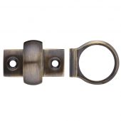FB34FB - Zoo Hardware Fulton & Bray Window Sash Ring Florentine Bronze