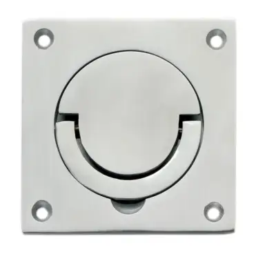 Click Here To Enlarge This Photo Of SCH.SSS Newstar BARY® 89mm x 89mm Squash Court Flush Handle - Satin Stainless Steel