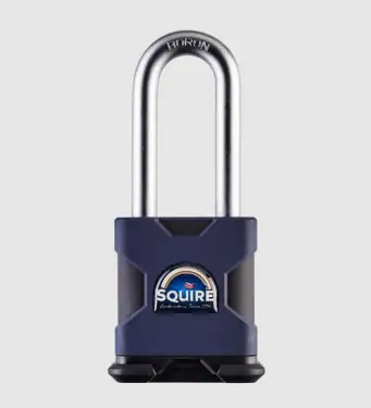 Click Here To Enlarge This Photo Of SS50P5.2.5 SQUIRE High-Security Stronghold® 50mm Long Shackle Padlock