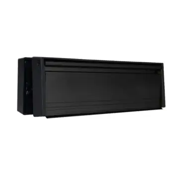 Click Here To Enlarge This Photo Of FMB1248B UAP Framemaster 12 Inch Letterplate - Black