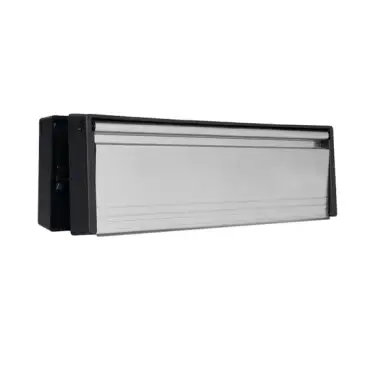 Click Here To Enlarge This Photo Of FMB1248SA UAP Framemaster 12 Inch Letterplate - Satin Aluminium