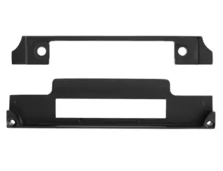 Atlantic - ALKREBSEMB Atlantic Euro Sashlock Rebate Kit (minimum 45mm doors) - Matt Black