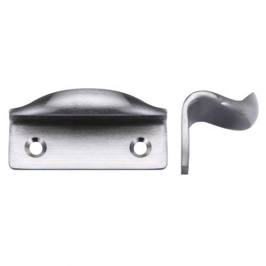 Click Here To Enlarge This Photo Of FB35SC - Zoo Hardware Fulton & Bray Sash Lift 60 x 22mm - Satin Chrome