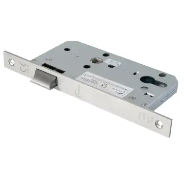 Click Here To Enlarge This Photo Of Eclipse 71411 DIN Latch 60mm - (22mm Square Forend) - Satin Stainless Steel