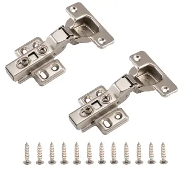 Click Here To Enlarge This Photo Of Eclipse 99014 35mm NP Clip On Soft Close Cabinet Hinge 105° Half Overlay - Pack of 2