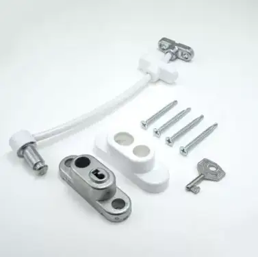 Click Here To Enlarge This Photo Of TSSCWRWHITE - TSS British Standard Cable Window Restrictor - White
