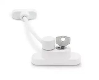 TSSCWRWHITE - TSS British Standard Cable Window Restrictor - White