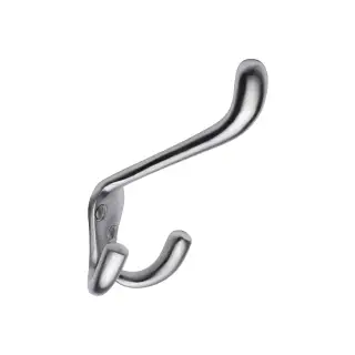 V1058-SC Heritage Brass Hat and Coat Hook  Satin Chrome Finish