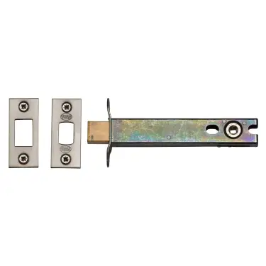 Click Here To Enlarge This Photo Of YKBDB5N-SN&SC M.Marcus York Architectural Tubular Bathroom Deadbolt 5" Satin Chrome Finish