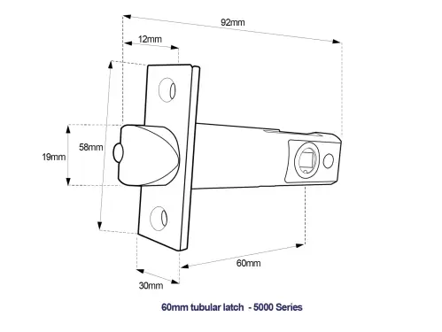 Click Here To Enlarge This Photo Of BORG Locks BL5701 ECP FT SS FIRE RATED Medium/Heavy Duty Digital Lock (Flat Bar) with Free Passage Mode, Key Override & Easicode Pro Coding Chamber (60mm Latch) - Stainless Steel