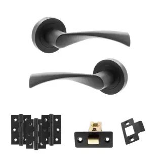Atlantic - S34RMB STATUS Colorado Door Handle Pack - Matt Black