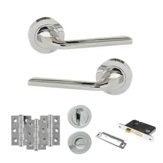 Atlantic - ECO60PC Eco Surf Door Handle Pack - Polished Chrome