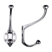FB72CP - Zoo Hardware Fulton & Bray Hat and Coat Hook Polished Chrome