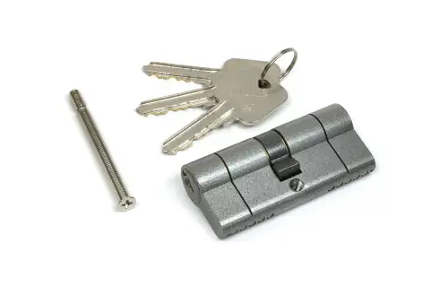 Click Here To Enlarge This Photo Of 45826 From The Anvil Pewter 35/35 5pin Euro Profile Double Cylinder (Keyed Alike)