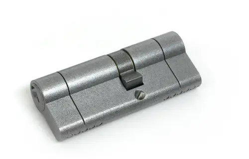 Click Here To Enlarge This Photo Of 45834 From The Anvil Pewter 35/45 5pin Euro Profile Double Cylinder (Keyed Alike)