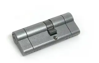 45834 From The Anvil Pewter 35/45 5pin Euro Profile Double Cylinder (Keyed Alike)