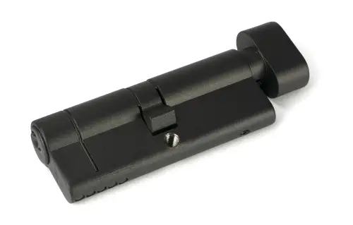 Click Here To Enlarge This Photo Of 45848 From The Anvil Aged Bronze 40/40 5pin Euro Profile Cylinder & Turn
