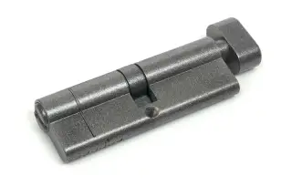 45862 From The Anvil Pewter 45/45 5pin Euro Profile Cylinder & Turn