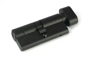 45868 From The Anvil Aged Bronze 35/35 5pin Euro Profile Cylinder & Turn (Keyed Alike)