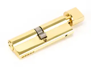 46266 From The Anvil Brass 45/45 5pin Euro Profile Cylinder & Turn