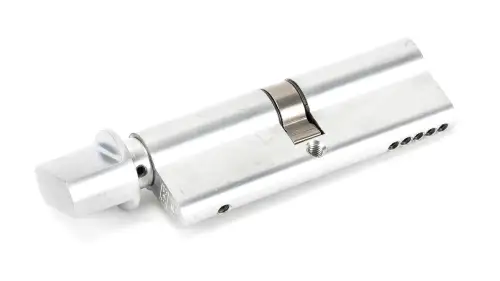 Click Here To Enlarge This Photo Of 46267 From The Anvil Polished Chrome 45/45 5pin Euro Profile Cylinder & Turn