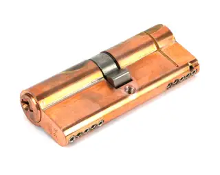 45809 From The Anvil Polished Bronze 40/40 5pin Euro Profile Double Cylinder