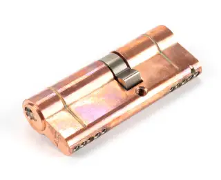 45813 From The Anvil Polished Bronze 35/45 5pin Euro Profile Double Cylinder
