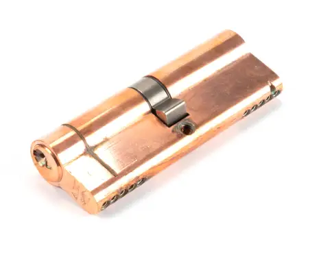 Click Here To Enlarge This Photo Of 45817 From The Anvil Polished Bronze 45/45 5pin Euro Profile Double Cylinder