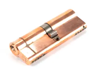 45837 From The Anvil Polished Bronze 45/45 5pin Euro Profile Double Cylinder (Keyed Alike)