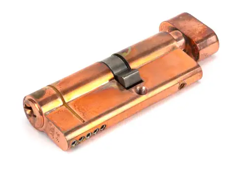 Click Here To Enlarge This Photo Of 45853 From The Anvil Polished Bronze 35T/45 5pin Euro Profile Cylinder & Turn