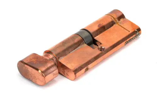 Click Here To Enlarge This Photo Of 45853 From The Anvil Polished Bronze 35T/45 5pin Euro Profile Cylinder & Turn
