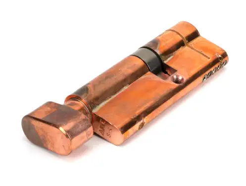 Click Here To Enlarge This Photo Of 45857 From The Anvil Polished Bronze 35/45T 5pin Euro Profile Cylinder & Turn